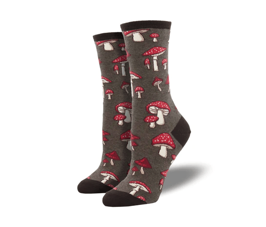 Image of Pretty Fly For a Fungi Socks