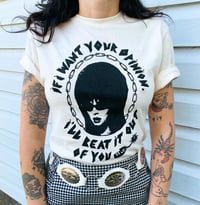 Image 1 of Elvira "If I Want Your Opinion" ($21 USD)