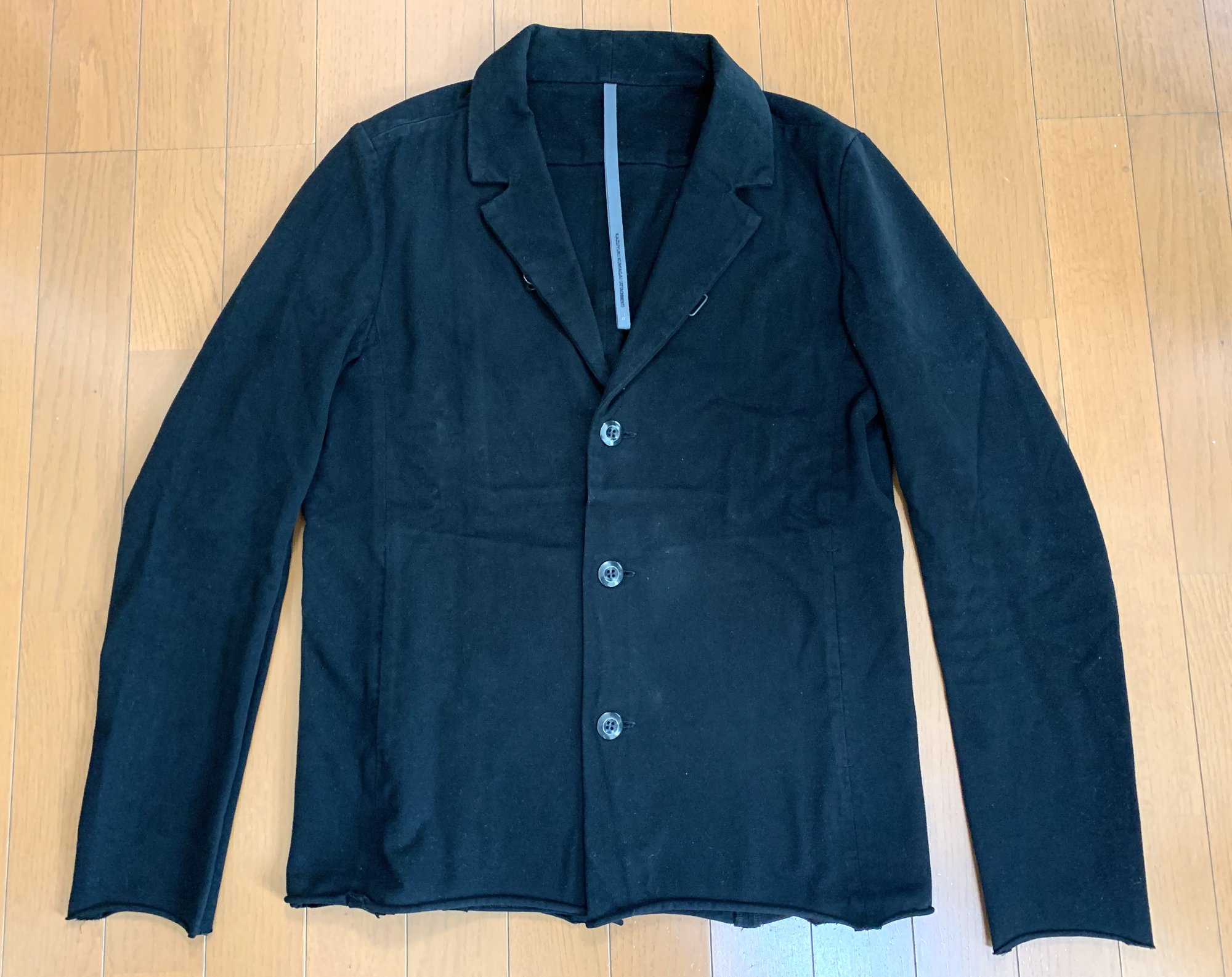 Kazuyuki Kumagai attachment heavy cotton blazer, size 2 (M Kazuyuki Kumagai attachment heavy cotton blazer, size 2 (M