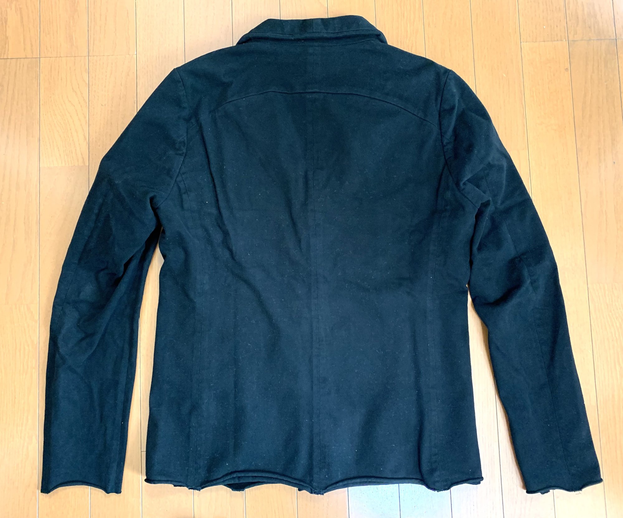Kazuyuki Kumagai attachment heavy cotton blazer, size 2 (M Kazuyuki Kumagai attachment heavy cotton blazer, size 2 (M