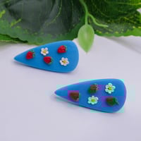 Image 2 of Strawberry dagger stud 