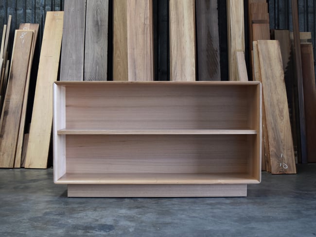 HAWLEY SHELVING IN TASMANIAN OAK