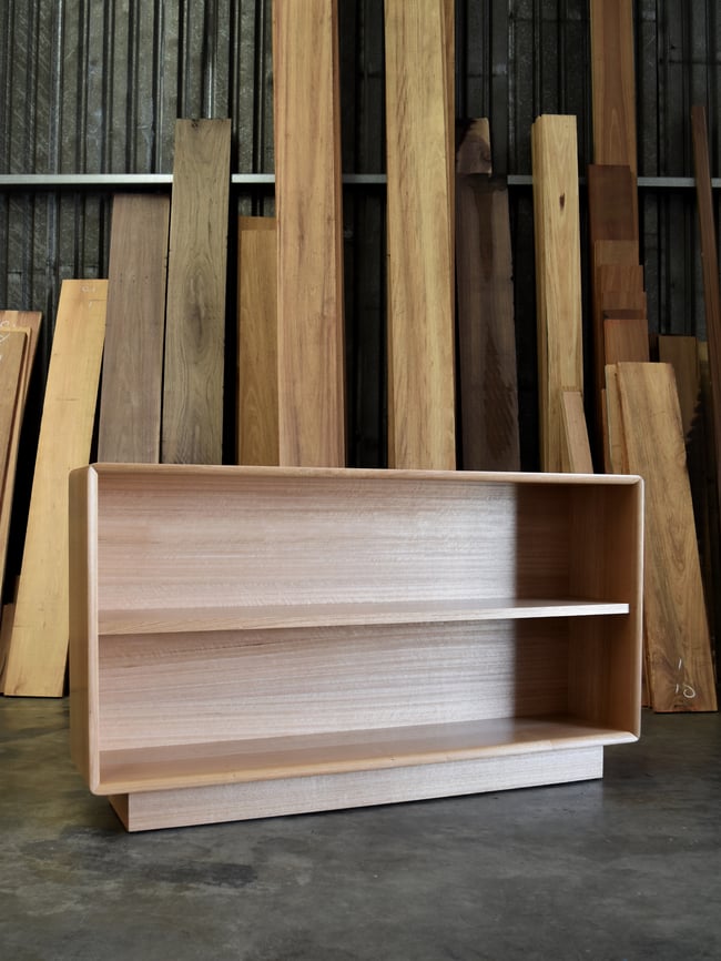 HAWLEY SHELVING IN TASMANIAN OAK
