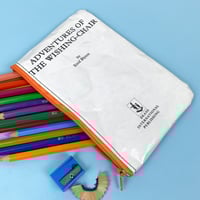 Image 1 of Adventure of the Wishing Chair, Enid Blyton Book Page Pencil Case