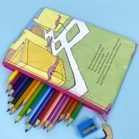 Image 2 of Oh the Places You’ll Go, Dr Seuss Book Page Pencil Case