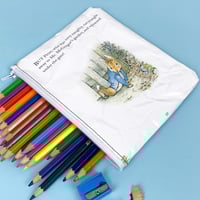 Image 2 of Peter Rabbit Book Page Pencil Case