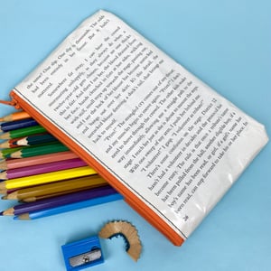 Image of Hunger Games Book Page Pencil Case 