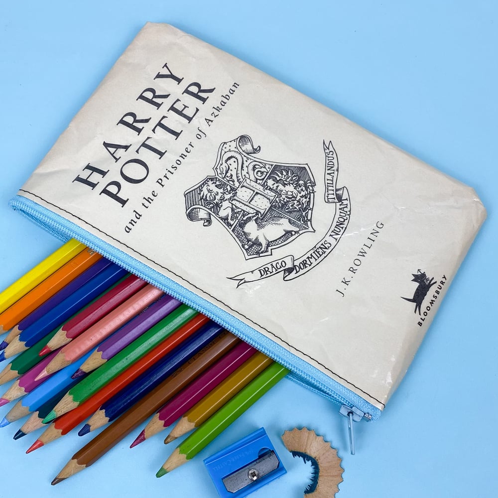 Image of Prisoner of Azkaban, Harry Potter Book Page Pencil Case