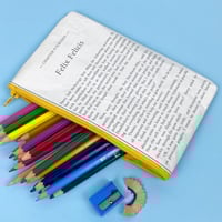 Image 2 of Half Blood Prince, Harry Potter Book Page Pencil Case, Felix Felicis 