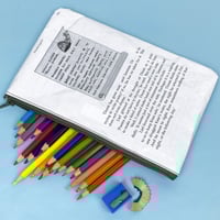 Image 2 of Deltora Quest Book Page Pencil Case