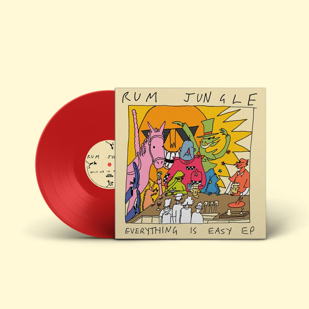 Image of PRE-ORDER: Rum Jungle - Double EP 12" Record (Red Vinyl) 
