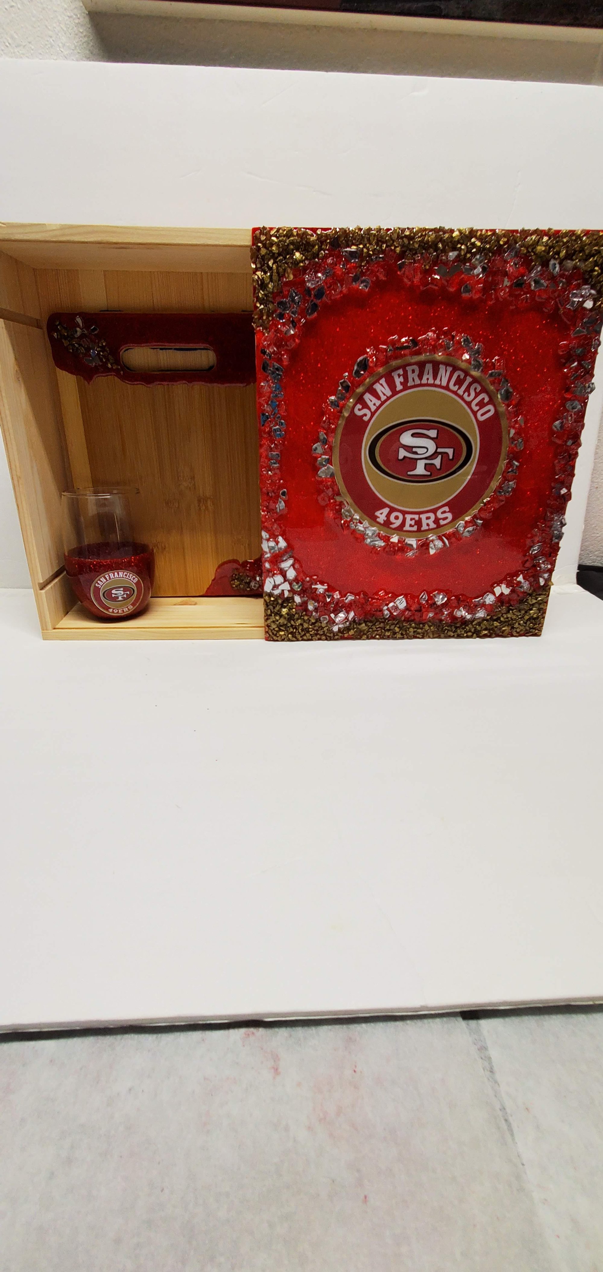 49ers tackle box amazon Wild Sports NFL San Francisco 2' x 4' Regulation Size Solid Wood Cornhole Set with Direct Print HD Team Graphics : Sports & Outdoors have addition to your collection Wilson San Francisco Composite Official-Size