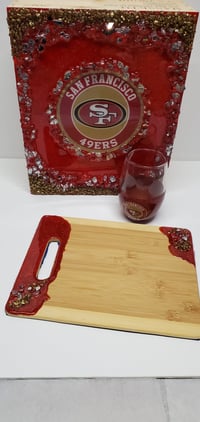 Image 3 of NFL GAME DAY BOX SET  SAN FRANCISCO 49ers  ( CUSTOM ORDER ONLY)