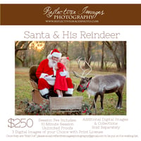 Image 1 of Santa & His Live Reindeer