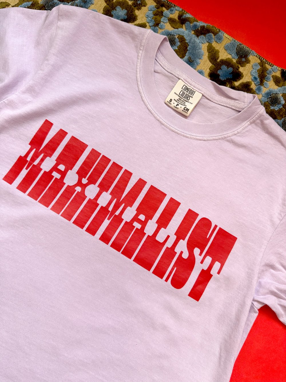 Maximalist -Boxy Crop Tee
