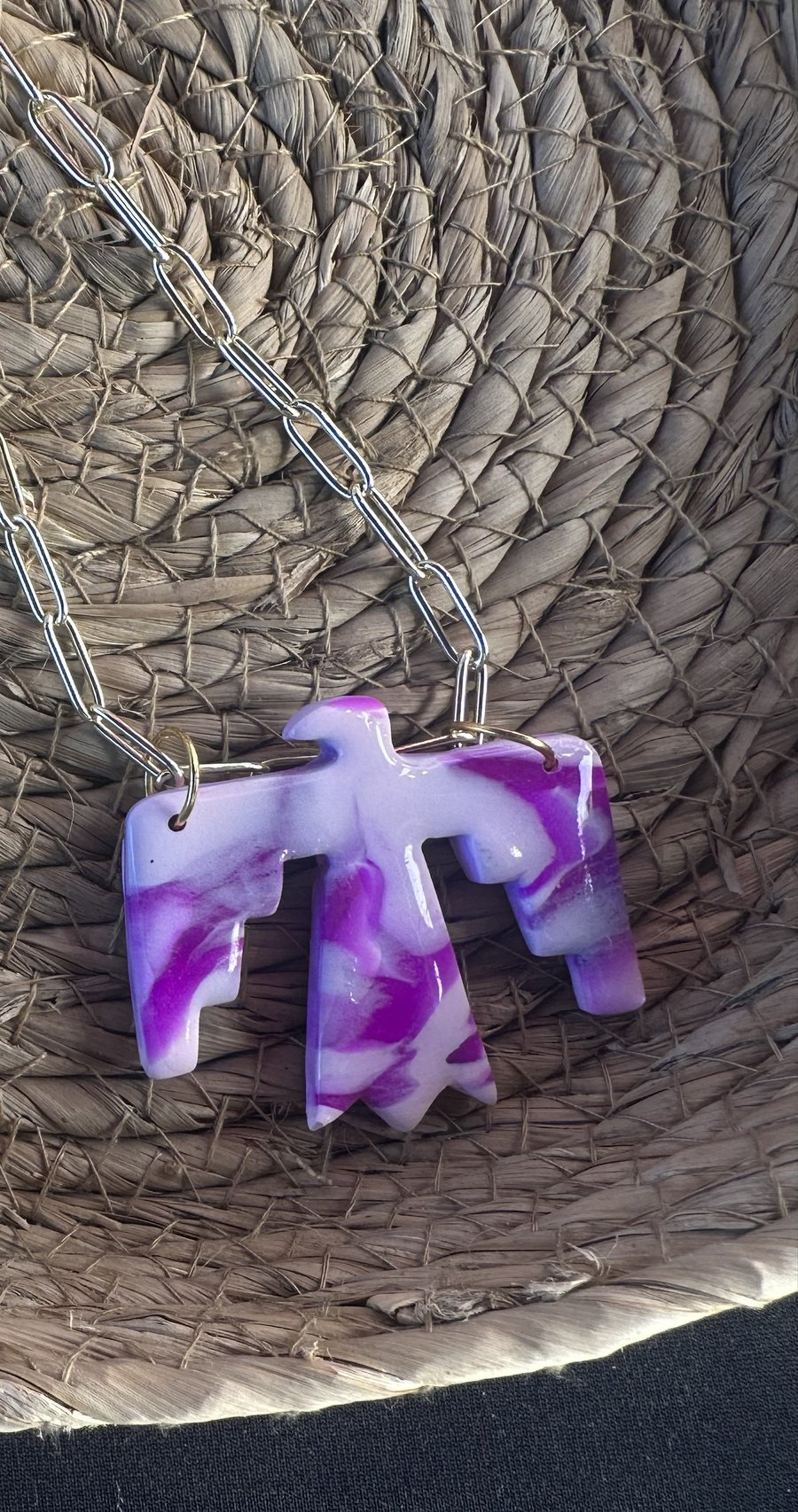 Image of Thunderbird handmade necklace