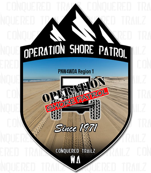Image of PNW4WDA Shore Patrol - Event Badge
