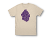 Asteroid Witch Logo Natural T-shirt