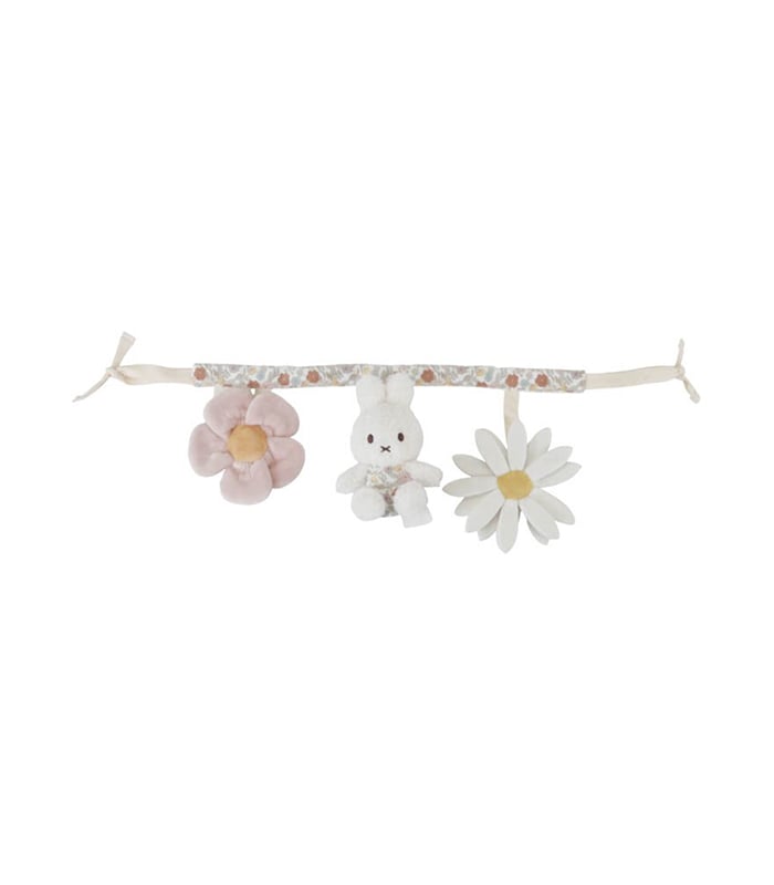 Image of Miffy x Little Dutch stroller toy chain