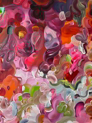 Image of 'Celebris II' - 183x122cm