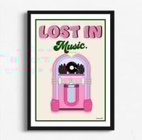 Image 1 of Lost In Music Print