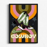 Image 1 of Space Cowboy Print