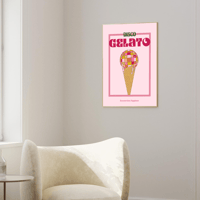 Image 3 of Disco Gelato Print