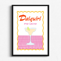 Image 2 of Daiquiri Por Favor Print