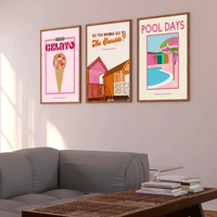 Image 2 of Pool Days Print