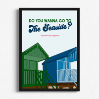 Image 1 of Do You Wanna Go To The Seaside? Print