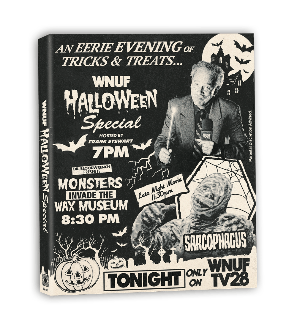 WNUF Halloween Special Blu-Ray with 2023 Slipcover
