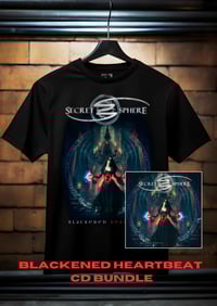 BLACKENED HEARTBEAT BUNDLE CD+TSHIRT