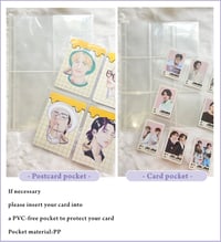 Image 1 of Card/Postcard sleeve and pocket - preorder