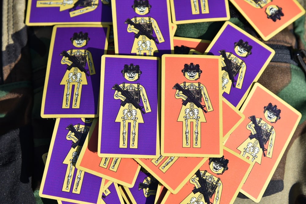 Halloween Girl Operator Patch