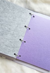 Image 1 of Pin sleeve set 8pcs (4purple, 4grey) instock