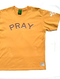 Image of the so basically tee in light gold