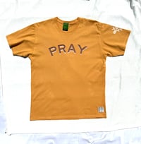 Image of the so basically tee in light gold