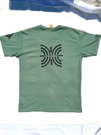 Image of this way and that way tee in green