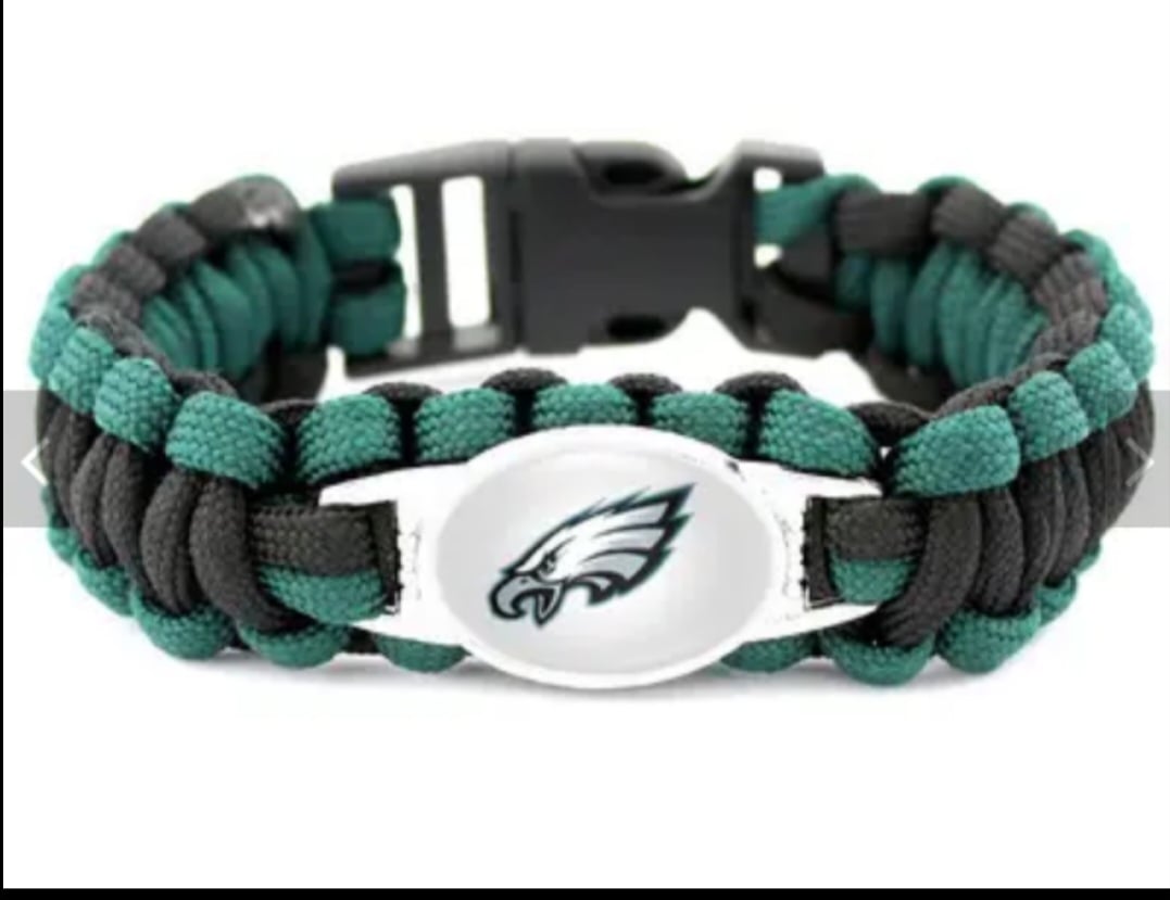 philadelphia eagles bracelet