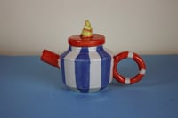 Image 4 of Theepot karakol blauw + tassen