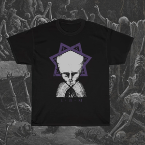 Image of Aleister Crowley Lam T-shirt