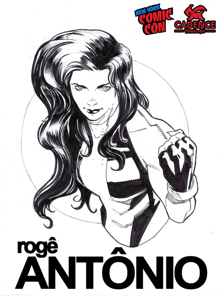 Image of Rogê Antônio : NYCC Commissions (MAIL ORDER AVAILABLE) List Opens Friday 9/22 at 12PM EST