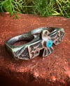 WL&A Handmade Heavy Sterling Silver Royston Thunderbird Knuckle Duster - Size 10