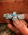 WL&A Handmade Heavy Sterling Silver Royston Thunderbird Knuckle Duster - Size 10