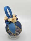 Gold and Blue Ornament