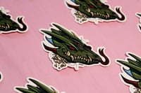 Stuffed Dragon Sticker