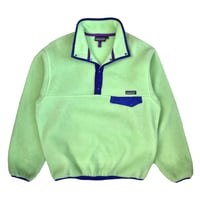 Image 1 of Vintage '91 Patagonia Synchilla Snap T - Neon