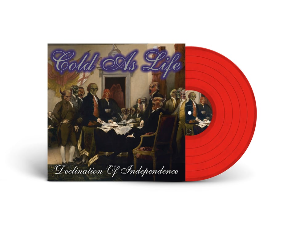 Image of Cold As Life-Declination of Independence Generation Records Red Vinyl Exclusive Pre-Order