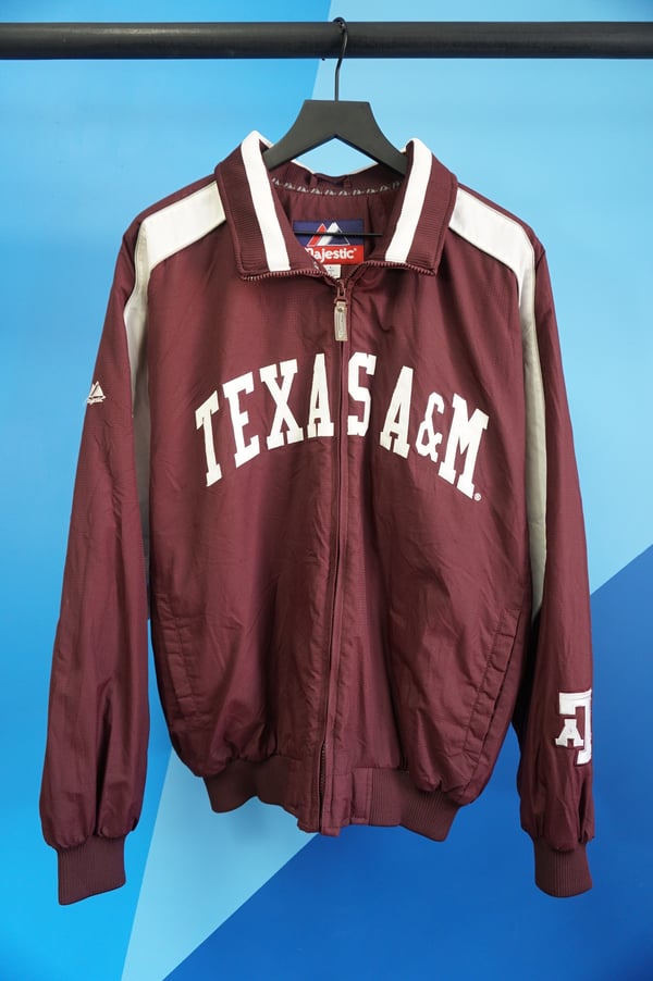 Image of (L/XL) Texas A&M Majestic Puffer Jacket