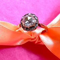 Image 1 of ROSE CUT DIAMOND RING
